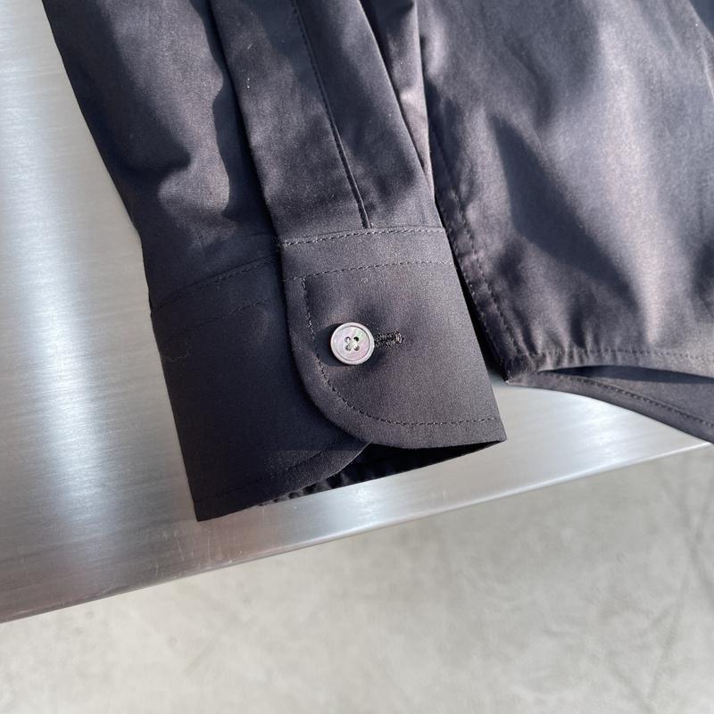 Рубашка Christian Dior Very Small Logo On Pocket CD "Black" фото № 4