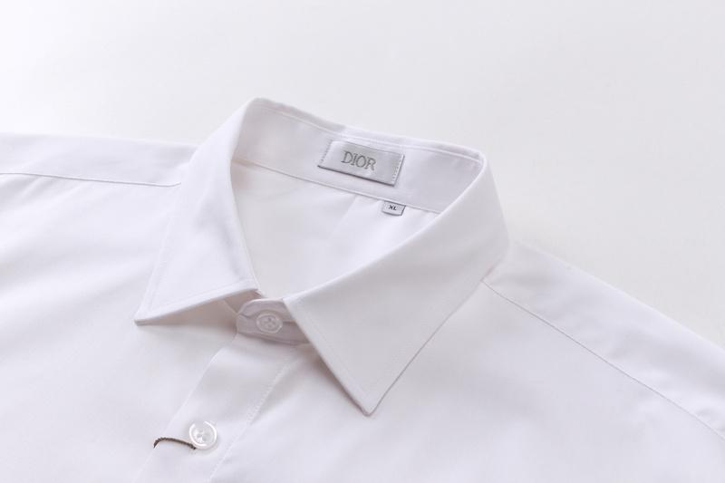 Рубашка Christian Dior Gray Mini Frontside Logo CD "White" фото № 2