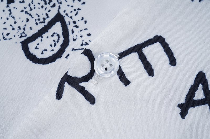 Рубашка Christian Dior Large Front Logo "White" фото № 3