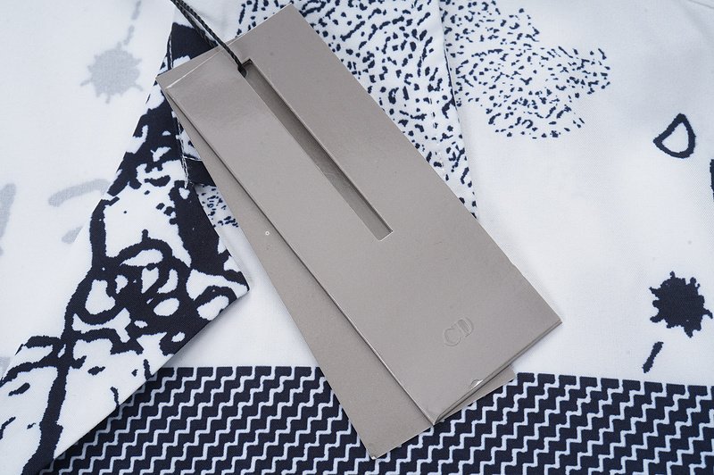 Рубашка Christian Dior Large Front Logo "White" фото № 7