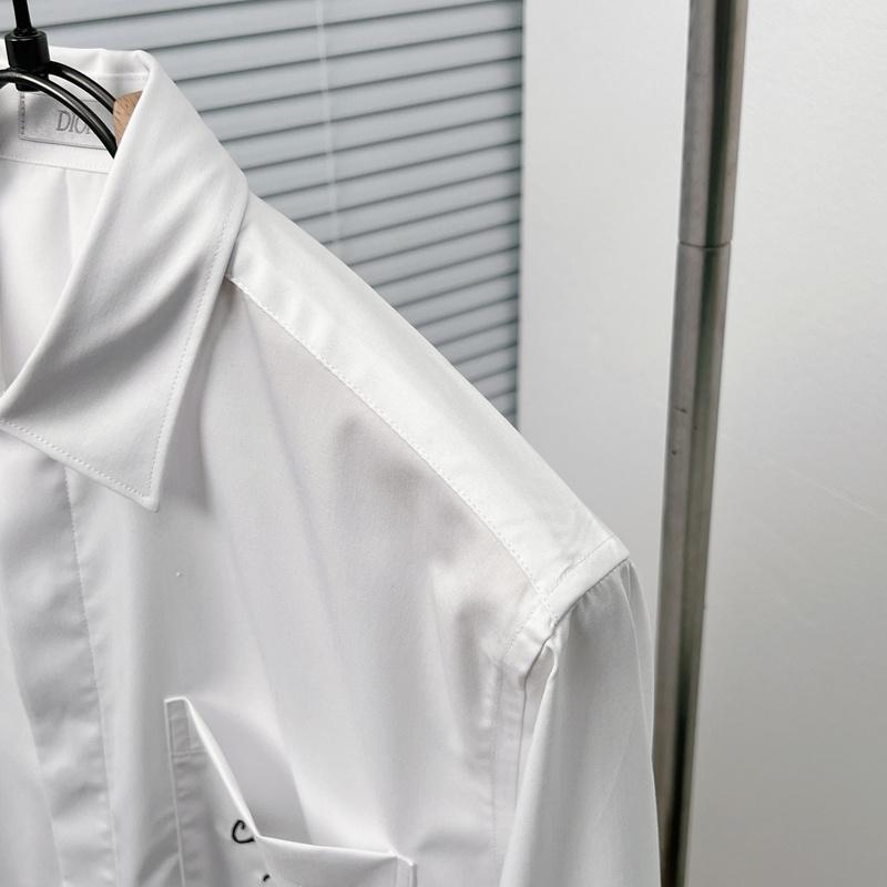 Рубашка Christian Dior Logo On Pocket Christian Dior 1947 "White" фото № 3