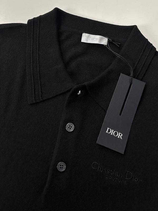 Футболка Christian Dior Frontside Small Logo Christian Dior "Black" фото № 4