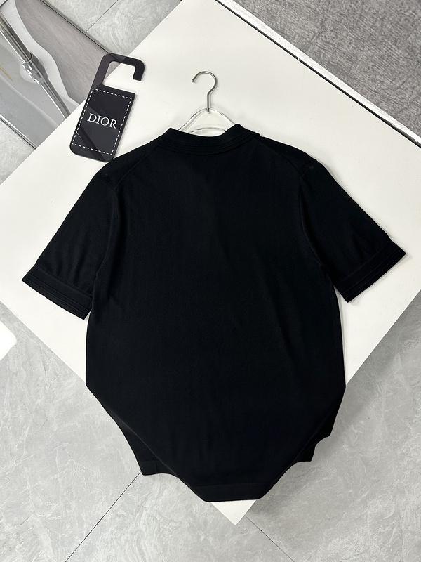 Футболка Christian Dior Frontside Small Logo Christian Dior "Black" фото № 5