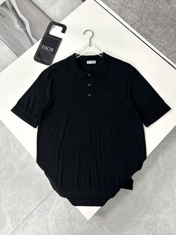 Футболка Christian Dior Frontside Small Logo Christian Dior "Black" фото № 6