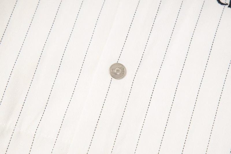 Рубашка Christian Dior Frontside And Backside Black Logo Couture "White" фото № 3