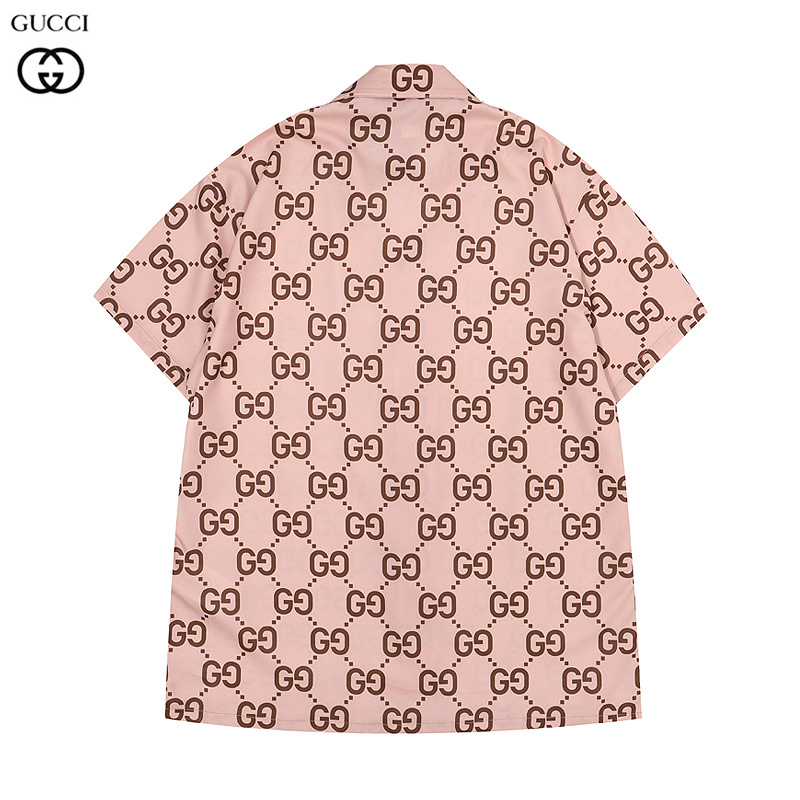 Рубашка GUCCI Pineapple "Pink" фото № 2