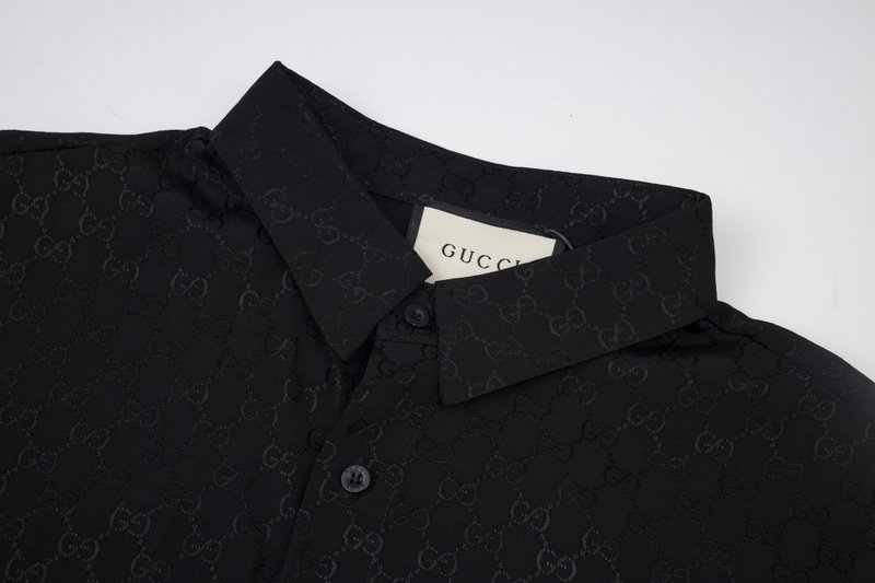 Рубашка Gucci With Print "Black" фото № 7