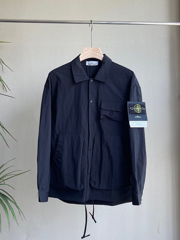 Рубашка Stone Island Plain "Blue" фото № 2