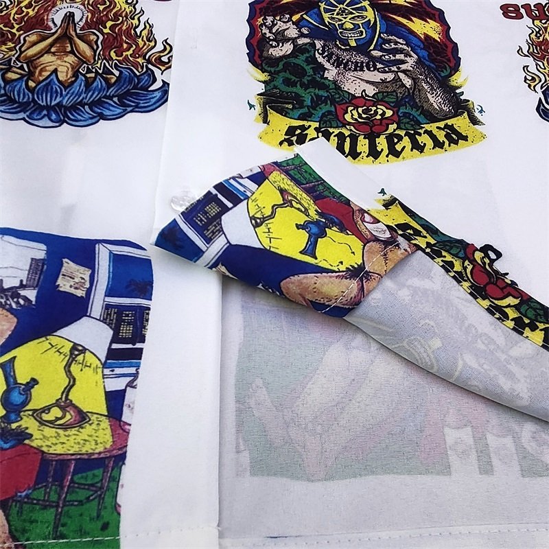 Рубашка Wacko Maria Another World "White" фото № 3