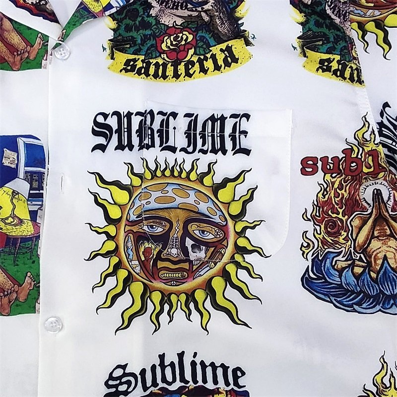 Рубашка Wacko Maria Another World "White" фото № 5