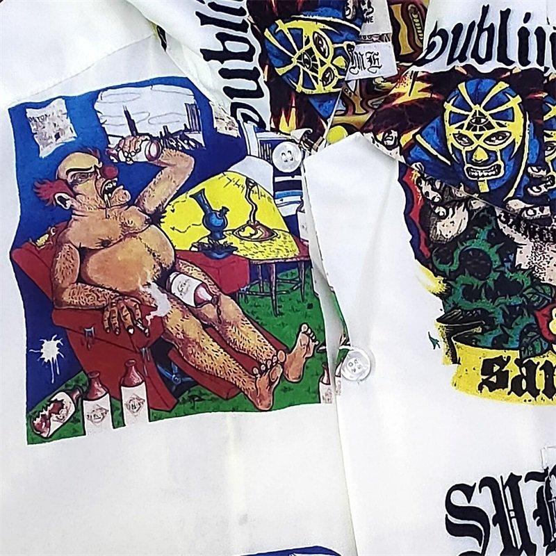 Рубашка Wacko Maria Another World "White" фото № 9