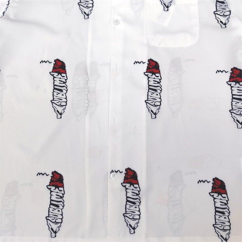 Рубашка Wacko Maria Sublime "White" фото № 6