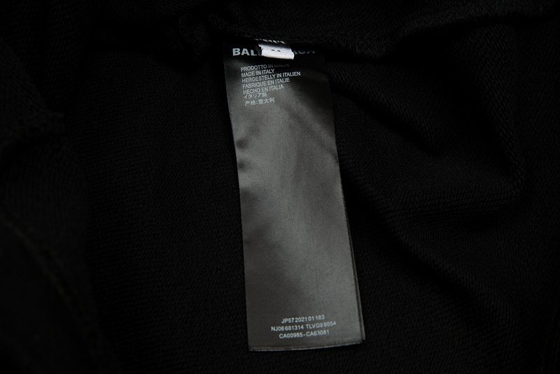 Шорты Balenciaga With Brown Logo "Black" фото № 5