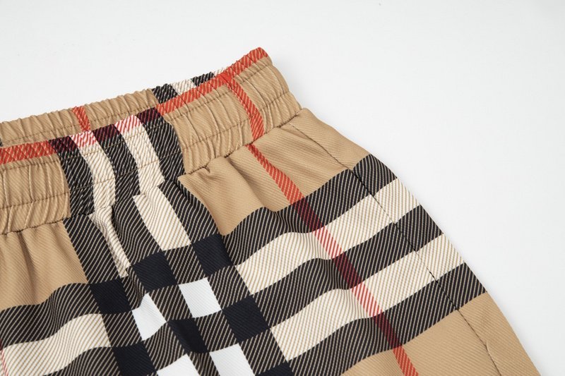 Шорты Burberry Tartan Style "Brown" фото № 4