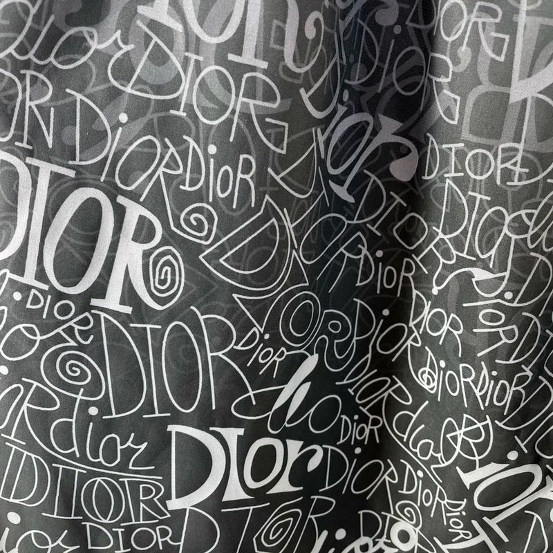 Шорты Christian Dior White Mini Logotypes "Black" фото № 3