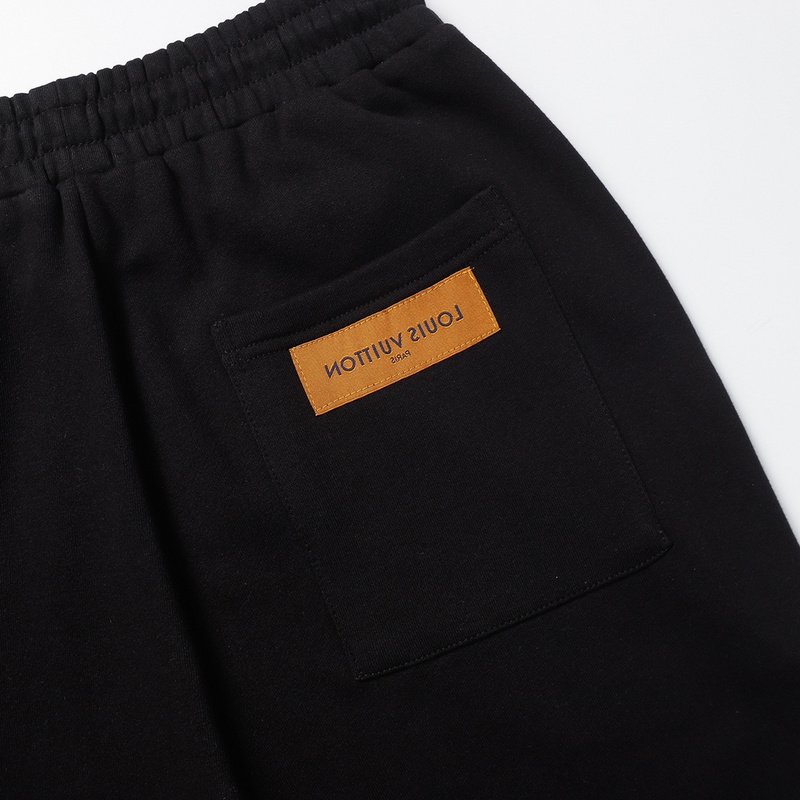 Шорты Louis Vuitton With Mini Picture "Black" фото № 3