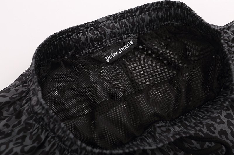 Шорты Palm Angels Leopard Style "Black/Gray" фото № 4