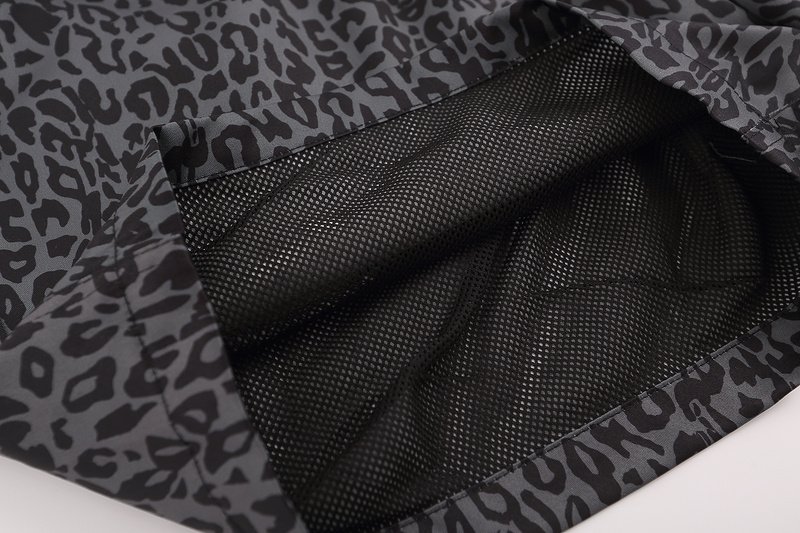 Шорты Palm Angels Leopard Style "Black/Gray" фото № 5