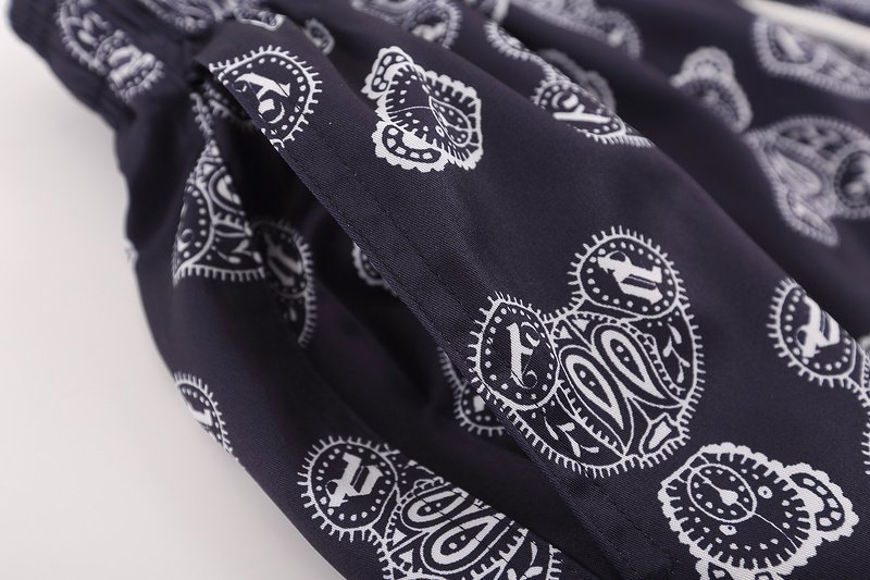 Шорты Palm Angels With Patterned Bear Print "Black/Violet" фото № 7