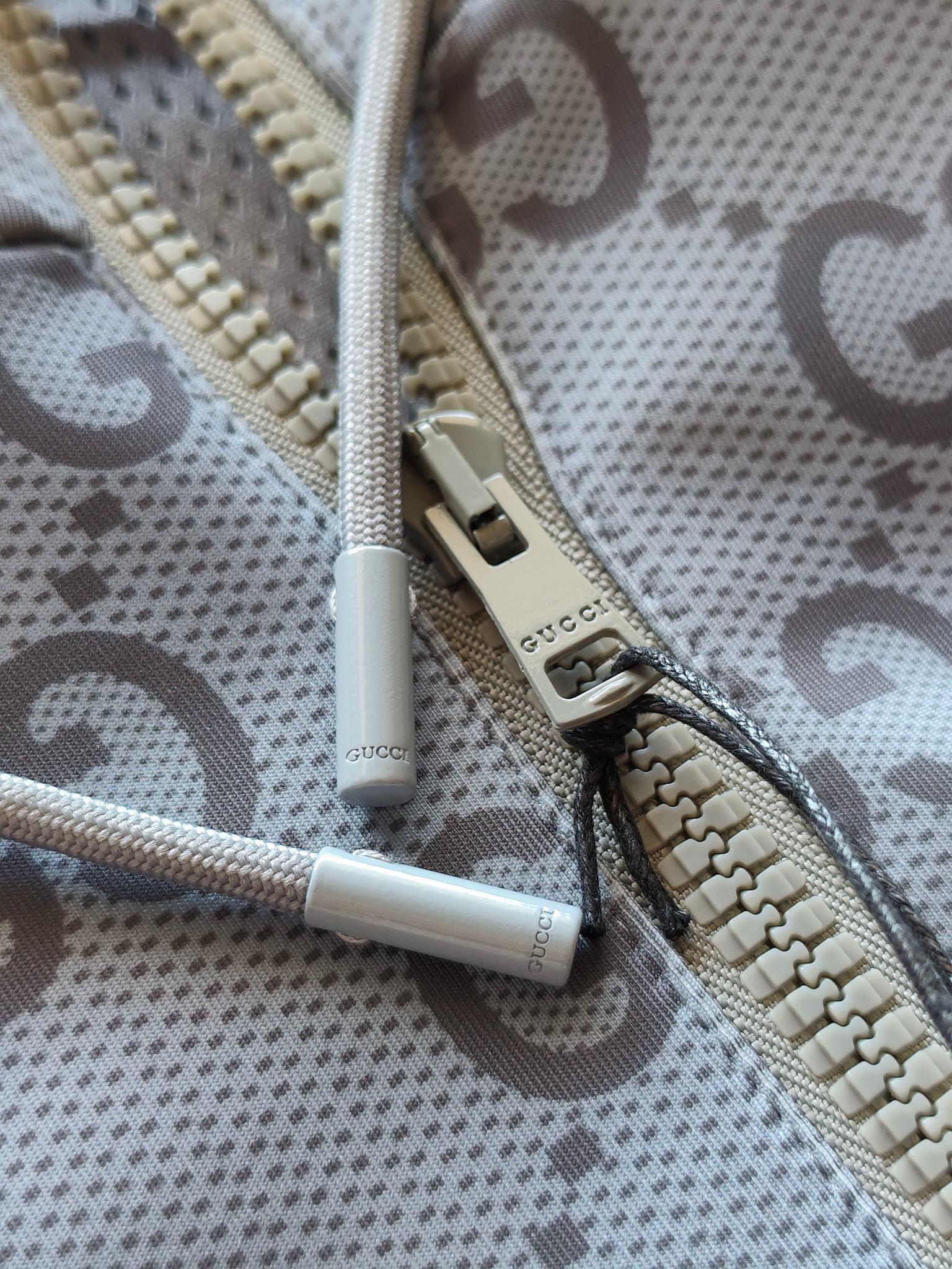 Худи Gucci Print Gray Logos GC "Gray" фото № 3