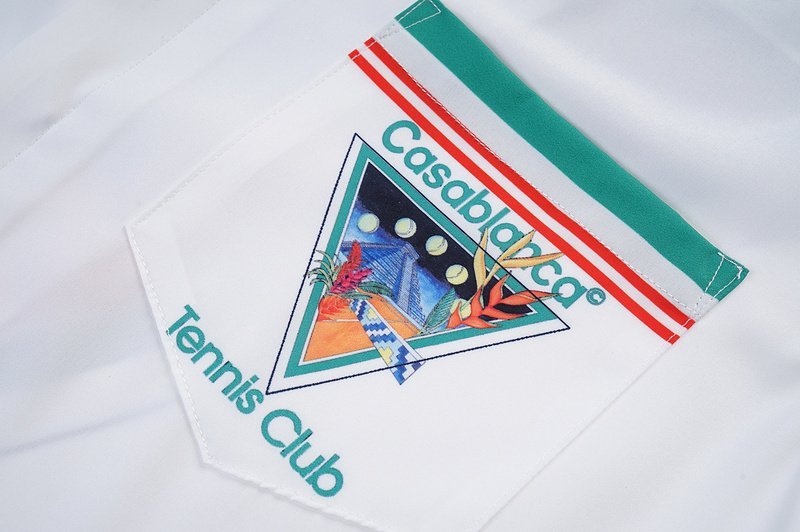 Рубашка Casablanca Pyramid View "White" фото № 3