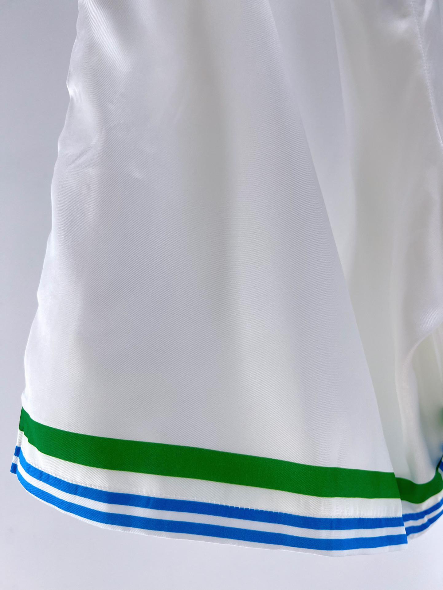 Шорты Casablanca Human With Yellow Rocket "White" фото № 6