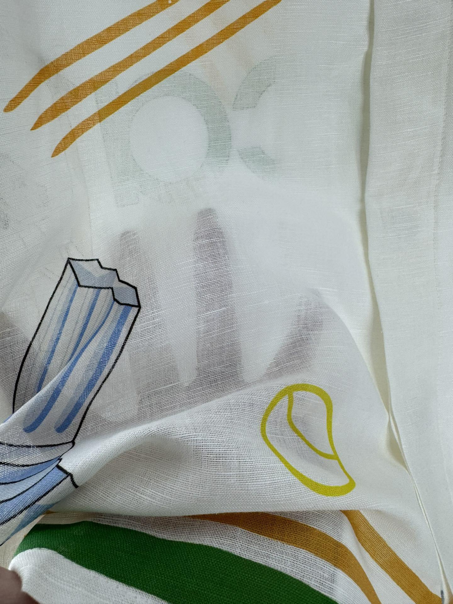 Шорты Casablanca Tennis Man And Woman With Rocket "White" фото № 7