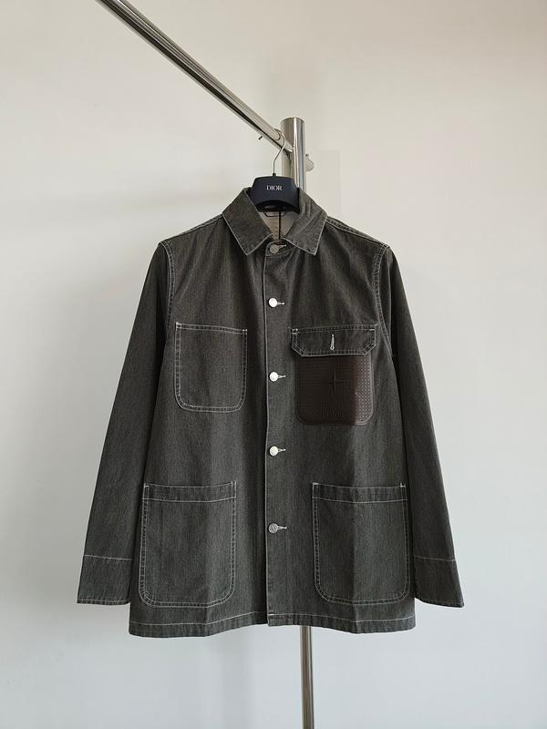 Рубашка Christian Dior Brown Embroiered Dior Stone Island "Green" фото № 2