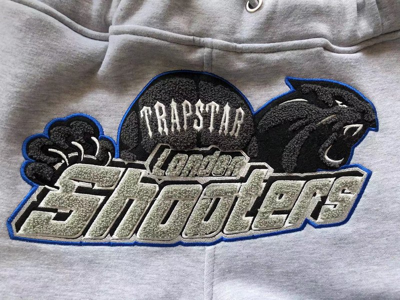 Штаны Trapstar Logo And Panther Outlined By Line "Gray" фото № 5