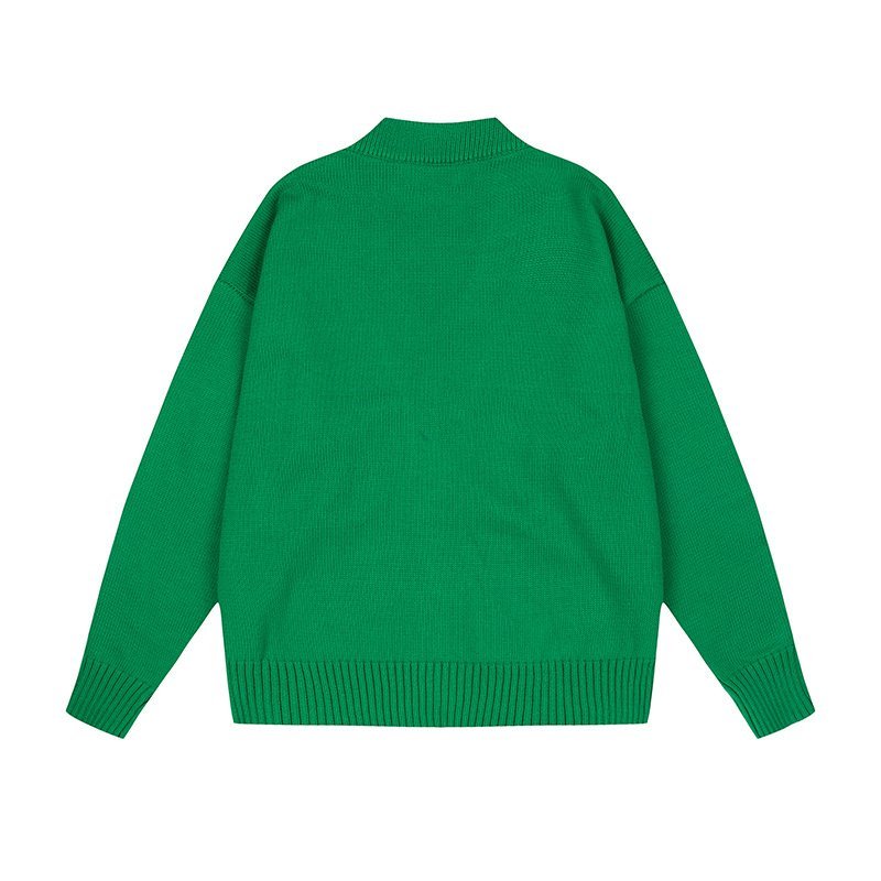 Кардиган Amiri With A Large Logo And Buttons "Green" фото № 2