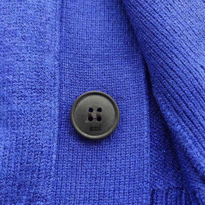 Кардиган Amiri V-Neck "Blue" фото № 6