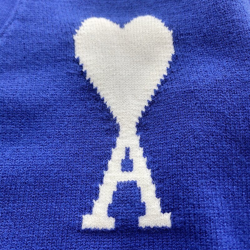 Кардиган Amiri V-Neck "Blue" фото № 9