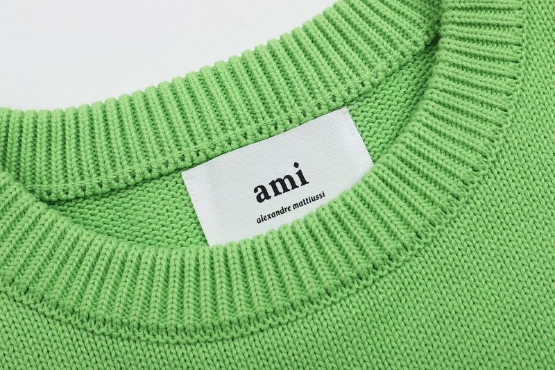 Свитер Amiri Large Logo - Heart And Letter "Green" фото № 2