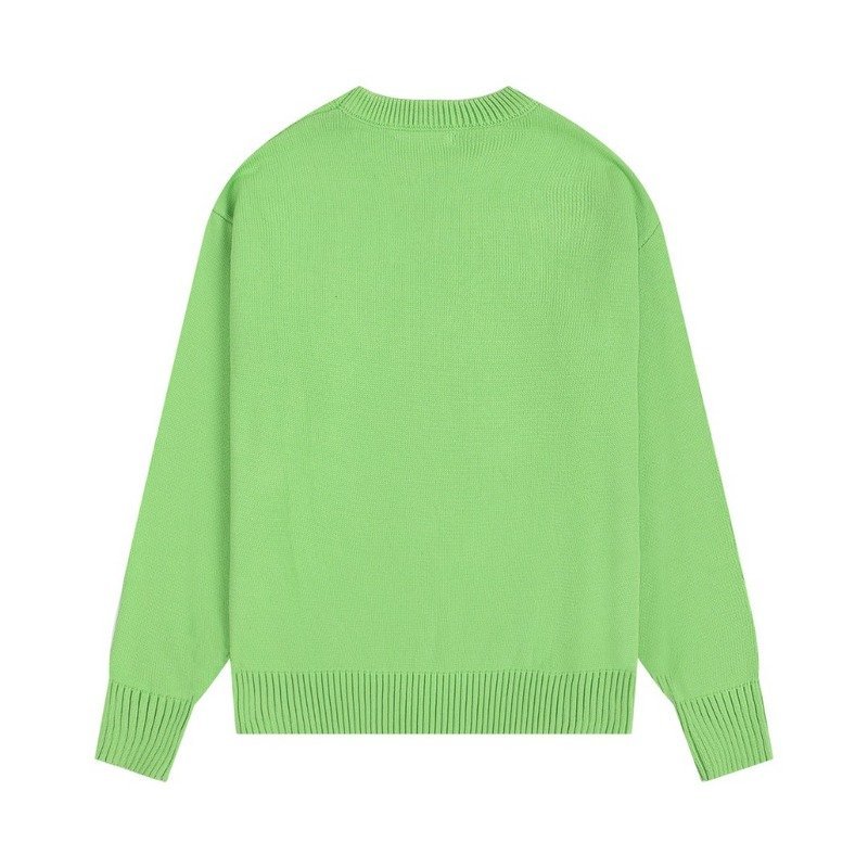 Свитер Amiri Large Logo - Heart And Letter "Green" фото № 5