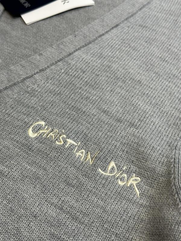 Кардиган Christian Dior Frontside Logo Christian Dior "Gray" фото № 3