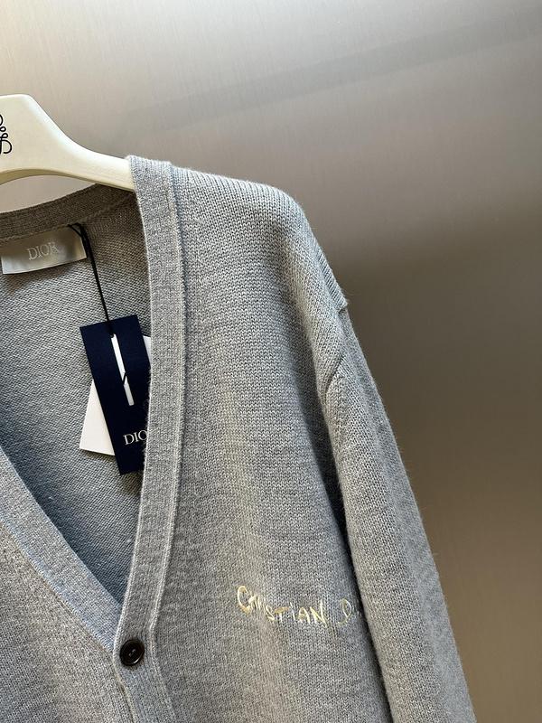 Кардиган Christian Dior Frontside Logo Christian Dior "Gray" фото № 2