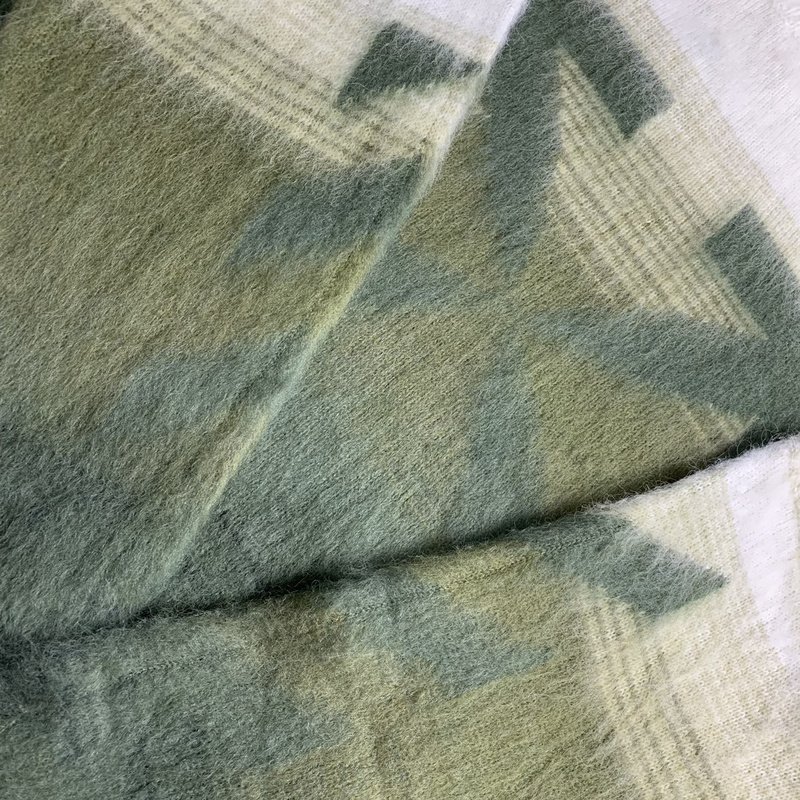 Свитер Off White Home Comfort "Green/White" фото № 5