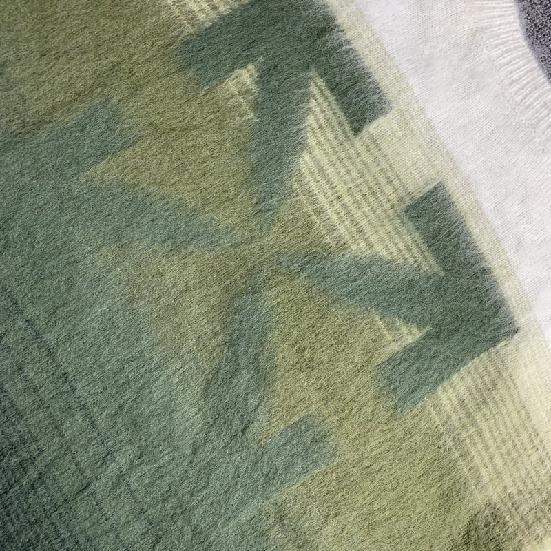 Свитер Off White Home Comfort "Green/White" фото № 6