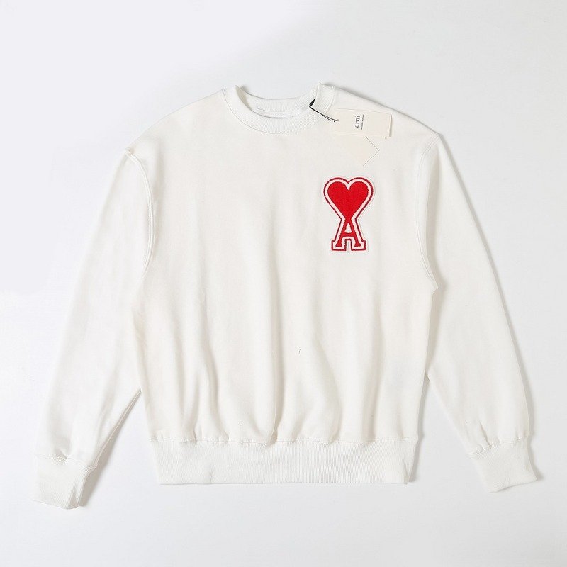 Свитшот Amiri Logo-Heart With Edging "White" фото № 2