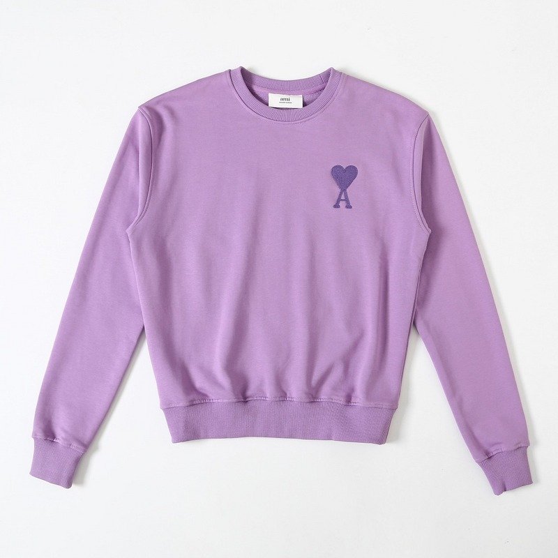 Свитшот Amiri Patch - Heart "Lilac" фото № 2