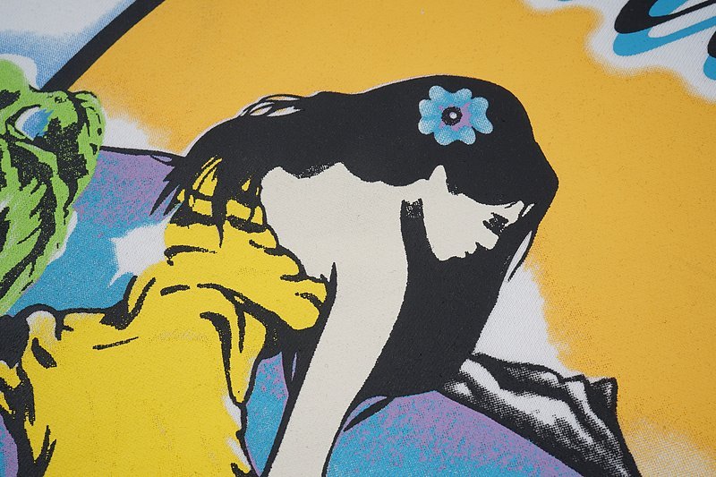 Свитшот Amiri Mermaid On The Waves "White" фото № 4