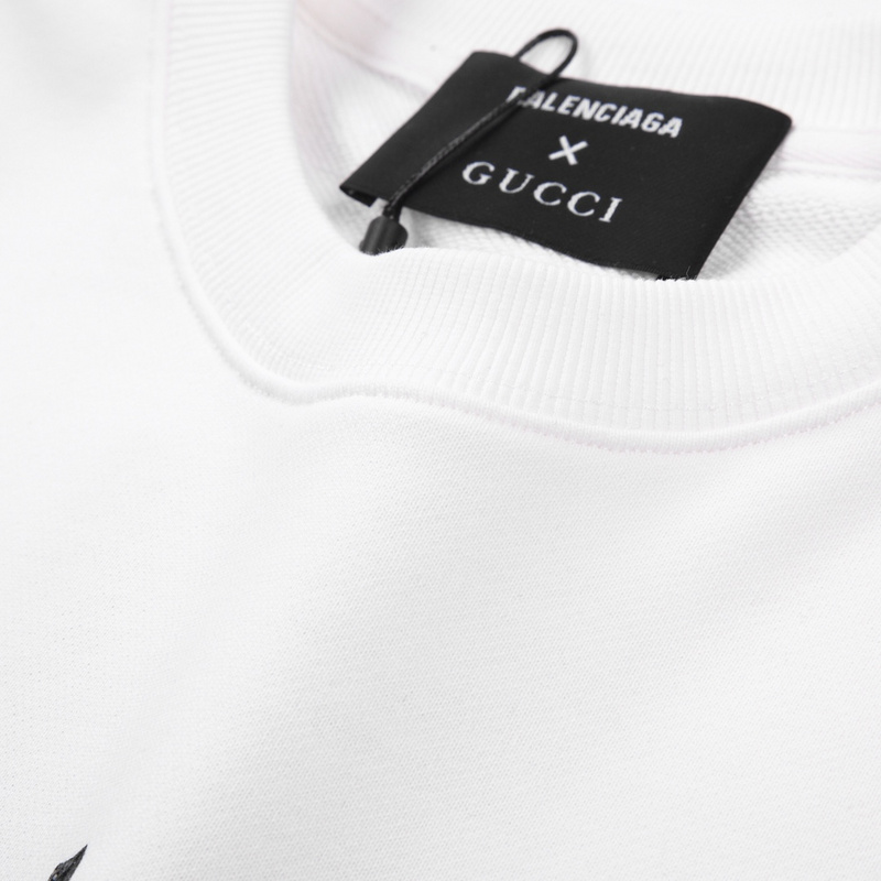 Свитшот Balenciaga X Gucci Events Of The Years "White" фото № 4