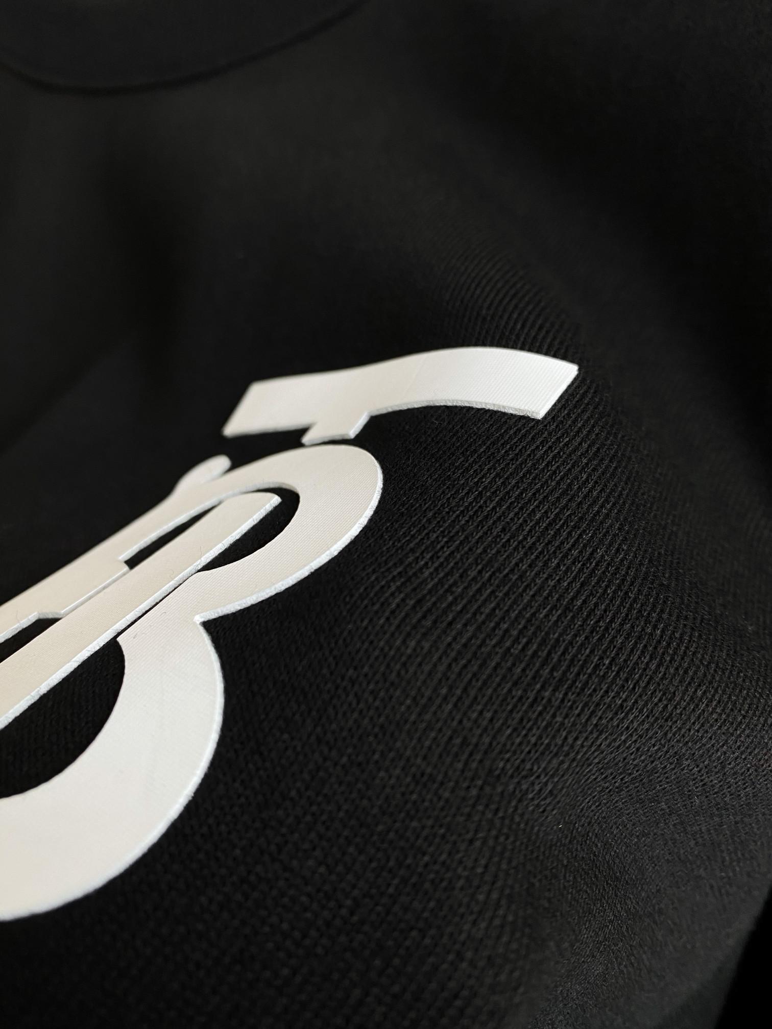 Свитшот Burberry Frontside Contrast Logo BT "Black" фото № 7