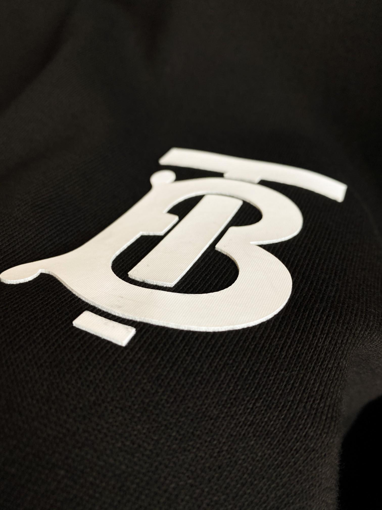 Свитшот Burberry Frontside Contrast Logo BT "Black" фото № 5