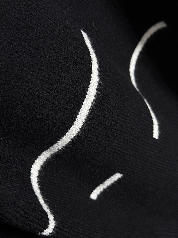 Свитшот Christian Dior Random Lines "Black" фото № 3