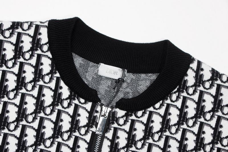 Свитшот Christian Dior Lots Of Dark Logos "White" фото № 5