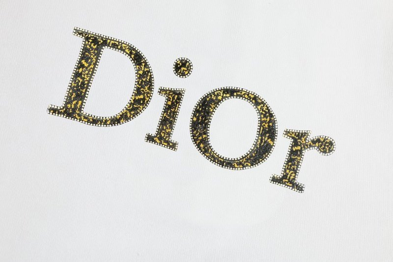 Свитшот Christian Dior With Shiny Logo "White" фото № 5