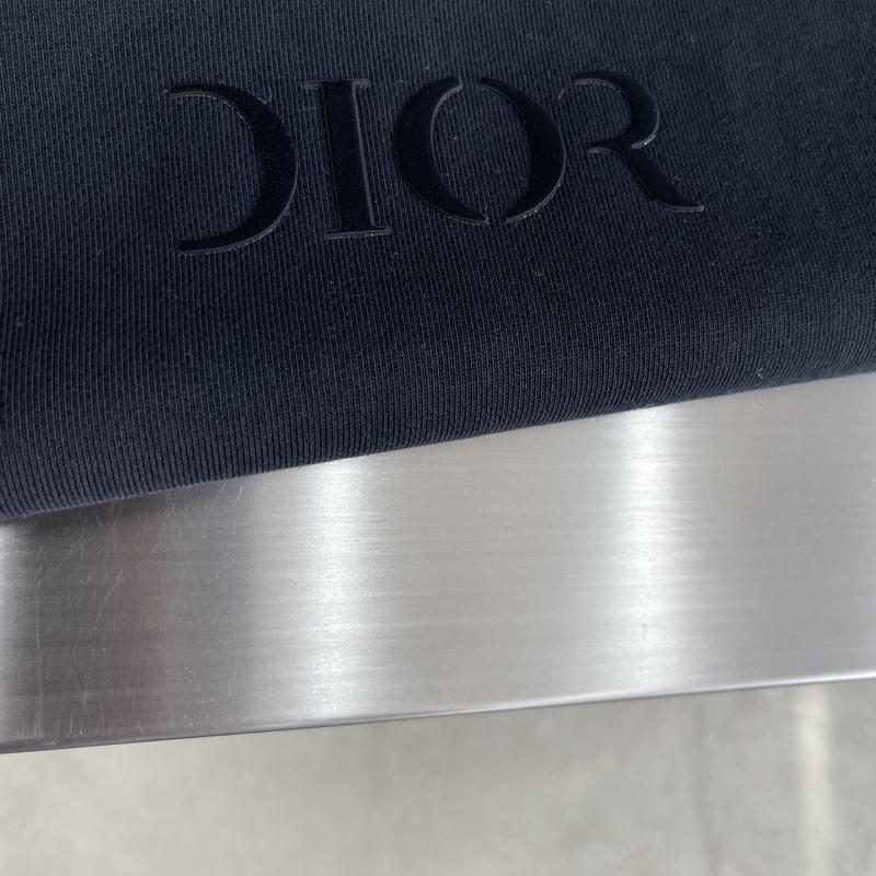 Лонгслив Christian Dior Central Frontside Logo Dior "Blue" фото № 5
