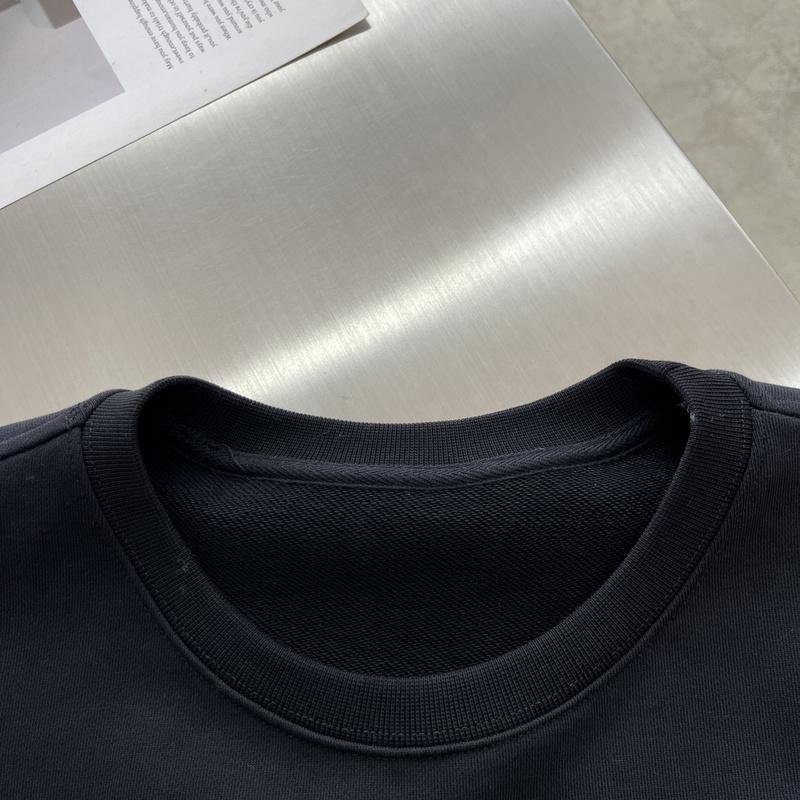 Лонгслив Christian Dior Central Frontside Logo Dior "Blue" фото № 4