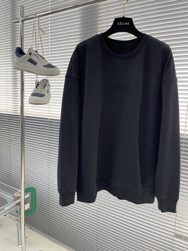 Лонгслив Christian Dior Central Frontside Logo Dior "Blue" фото № 2